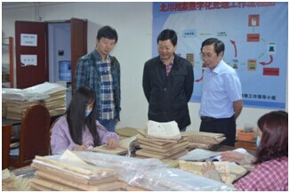 湖北省档案学校李先武副校长一行到我校考察调研